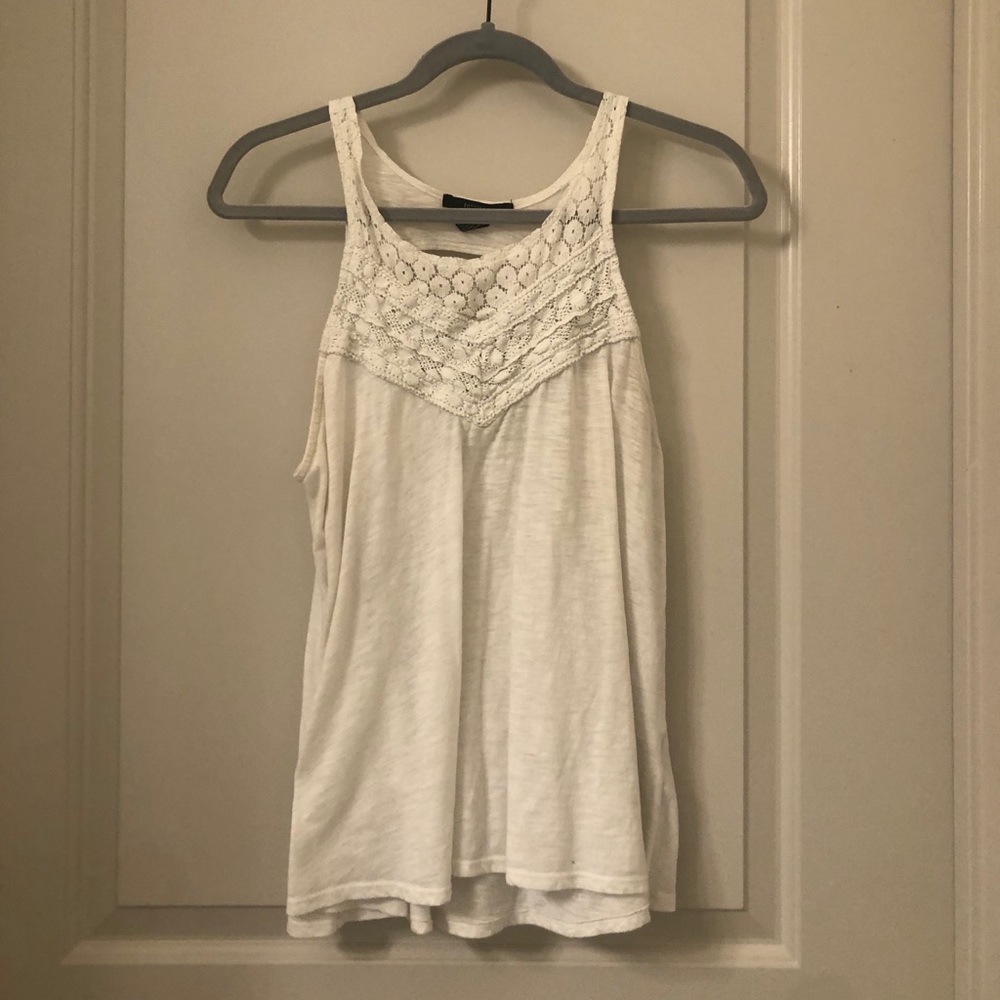 Long lace top tank top